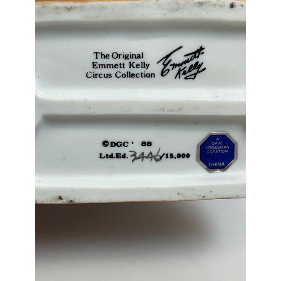 1988 Emmett Kelly Circus Collection x Dave Grossman Juggling Clown #3446/15000 - Picture 8 of 10
